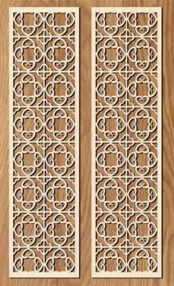 Design pattern panel screen