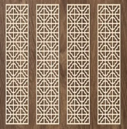 Design pattern panel screen