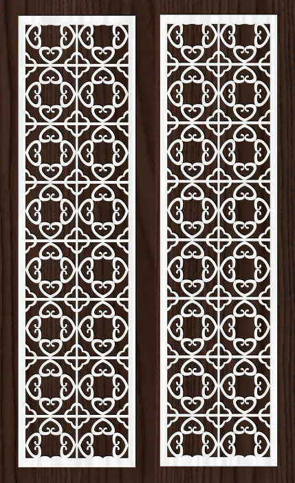 Design pattern panel screen