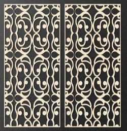 Design pattern panel screen