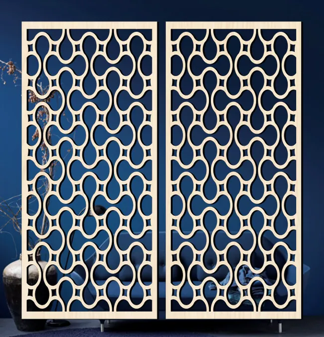 Design pattern panel screen