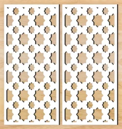 Design pattern panel screen