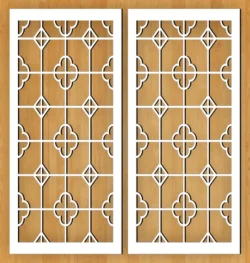 Design pattern panel screen