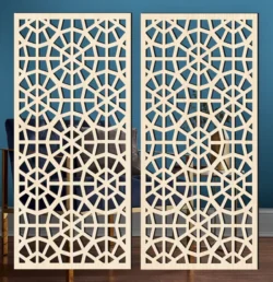 Design pattern panel screen