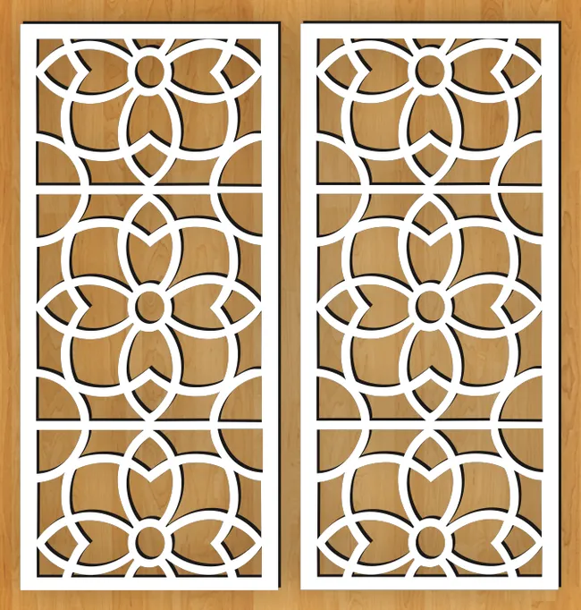 Design pattern panel screen