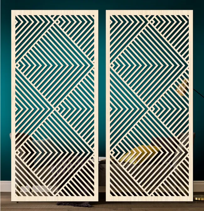 Design pattern panel screen