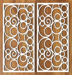 Design pattern panel screen