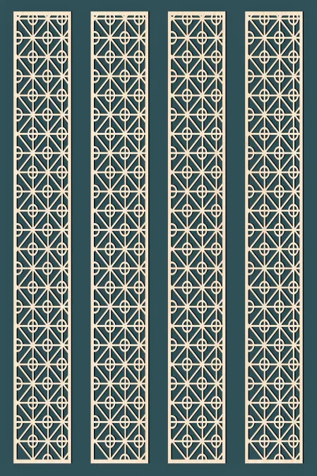 Design pattern panel screen