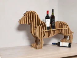 Dog wine holder