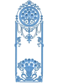 Door frame pattern