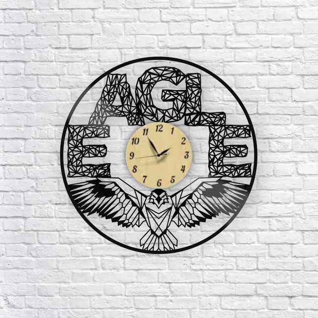 Eagle Wall Clock