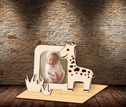 Giraffe Photo Frame