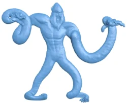 Monkey flexes