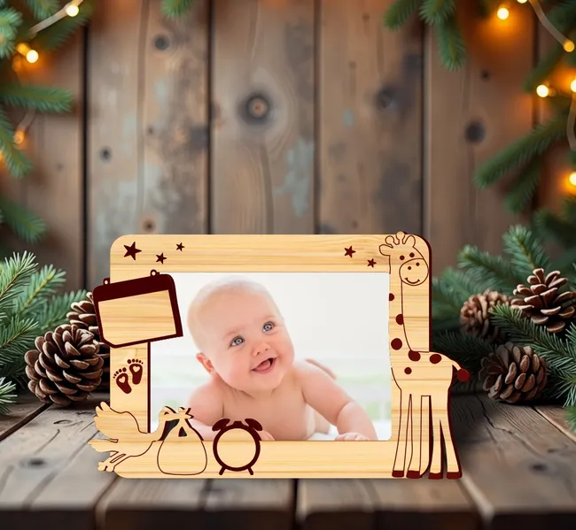 Newborn photo frame