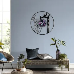 Reindeer Wall Clock