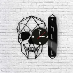 Skullcap Wall Clock