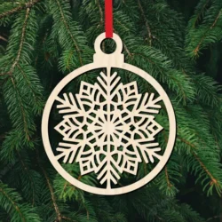 Snowflake Bauble Decoration