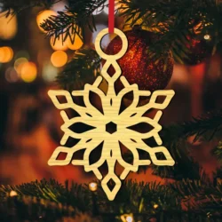 Snowflake Hanging Ornament