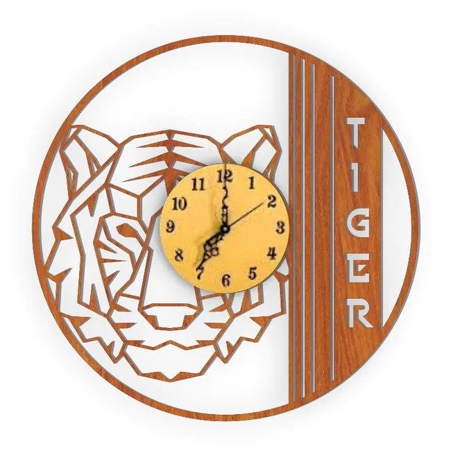 Tiger Wall Clock