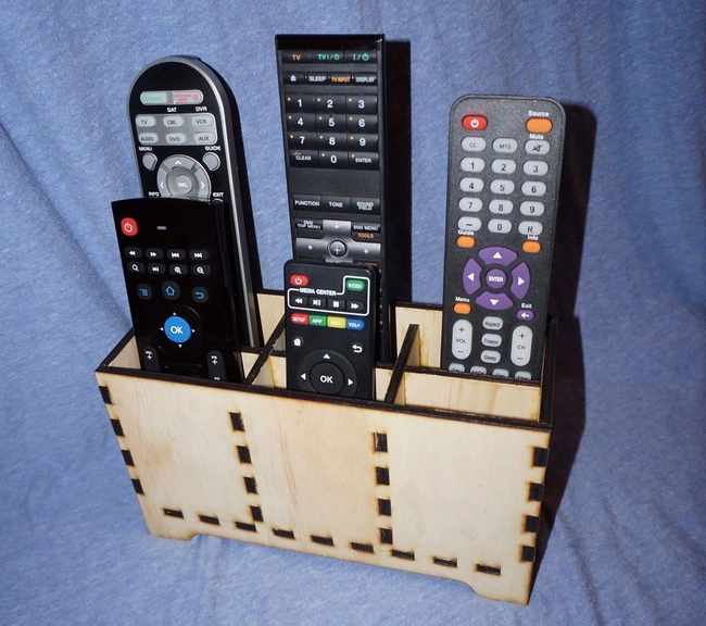 Tv remote control holder