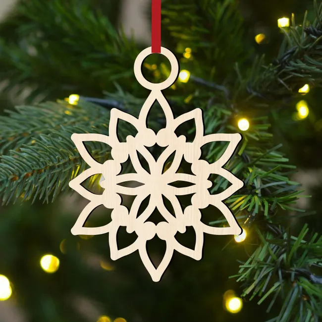 Winter Snowflake Ornament