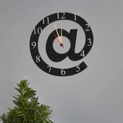 Wood wall clock