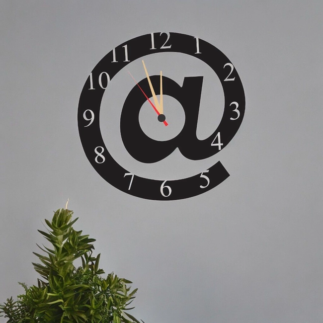 Wood wall clock