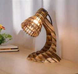 Wooden lamp